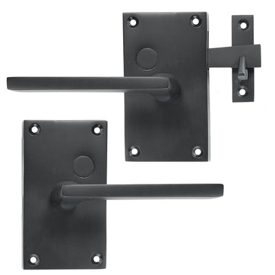 Bronze Square Case Latch Set - Left or Right Handing