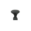 Bronze Beveled Cabinet Knob - Square Base